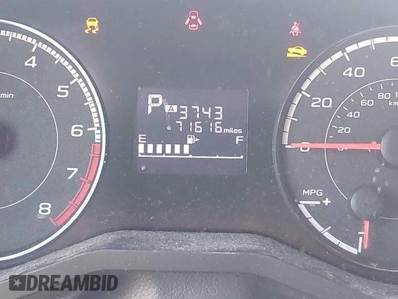 2018 Subaru Impreza with VIN 4S3GTAA63J3748319, listed as a IAAI auction lot 42441310 with 71,616 mi miles and . Bid and sale history available at DreamBid. Image 15.