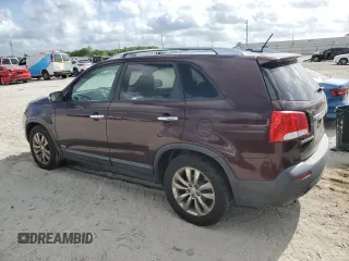 2011 Kia Sorento EX with VIN 5XYKUDA20BG152863, listed as a Copart auction lot 51738585 with 103,817 mi miles and Salvage Title. Bid and sale history available at carsss.com. Image 2.