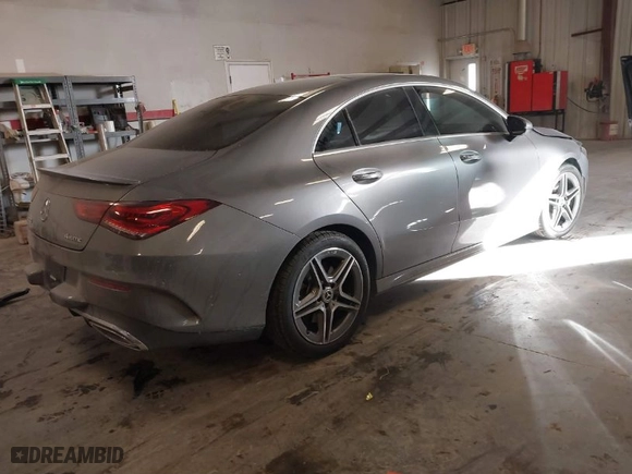 2022 Mercedes-Benz CLA with VIN W1K5J4HB6NN293676, listed as a IAAI auction lot 41394782 with 14,669 mi miles. Bid and sale history available at carsss.com. Image 4.