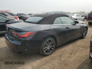 2024 BMW 4 Series 430i xDrive with VIN WBA43AT08RCN29375, listed as a Copart auction lot 60262705 with 38,993 mi miles and Clean title. Bid and sale history available at DreamBid. Image 3.