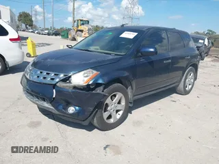 2003 Nissan Murano SL with VIN JN8AZ08T43W122455, listed as a IAAI auction lot 41560795 with 137,655 mi miles and . Bid and sale history available at DreamBid. Image 17.