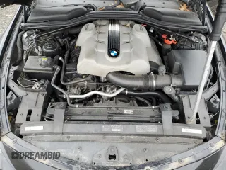 2005 BMW 6 Series 645Ci with VIN WBAEH73405B869356, listed as a Copart auction lot 89161435 with 203,596 mi miles and Clean Title. Bid and sale history available at carsss.com. Image 11.