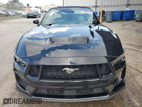 2024 Ford Mustang GT Premium with VIN 1FAGP8FF3R5122913, listed as a Copart auction lot 58345505 with 26,603 mi miles and Clean title. Bid and sale history available at DreamBid. Image 5.