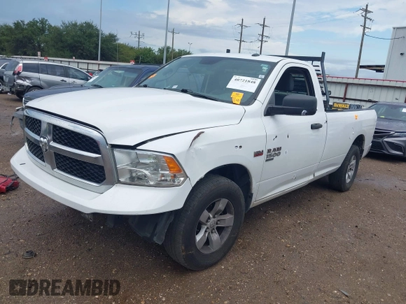 2019 Ram 1500 Classic Tradesman with VIN 3C6JR6DT8KG506165, listed as a IAAI auction lot 40721848 with 323,427 mi miles. Bid and sale history available at carsss.com. Image 17.