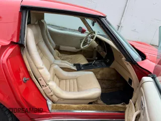 1979 Chevrolet Corvette with VIN 1Z87895421529, listed as a Copart auction lot 64693735 with 49,882 mi miles and Salvage title. Bid and sale history available at DreamBid. Image 5.