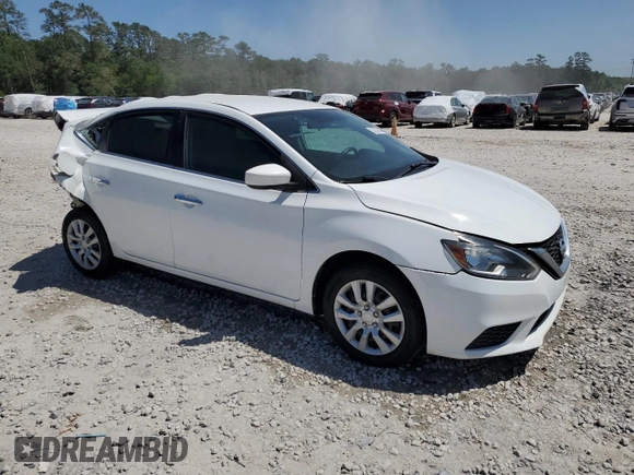 2017 Nissan Sentra SV with VIN 3N1AB7APXHL681448, listed as a Copart auction lot 52738975 with 113,864 mi miles and Salvage Title. Bid and sale history available at DreamBid. Image 4.
