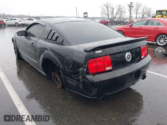 2007 Ford Mustang Deluxe with VIN 1ZVHT80N375320203, listed as a IAAI auction lot 41871055 with 80,891 mi miles. Bid and sale history available at carsss.com. Image 3.