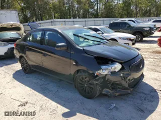 2020 Mitsubishi Mirage G4 SE with VIN ML32F4FJ0LHF07393, listed as a Copart auction lot 49332415 with 0 mi miles and Non Repairable. Bid and sale history available at carsss.com. Image 4.