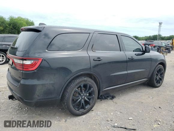 2020 Dodge Durango GT with VIN 1C4RDHDG0LC161341, listed as a Copart auction lot 55792215 with 83,291 mi miles and Non repairable. Bid and sale history available at DreamBid. Image 3.
