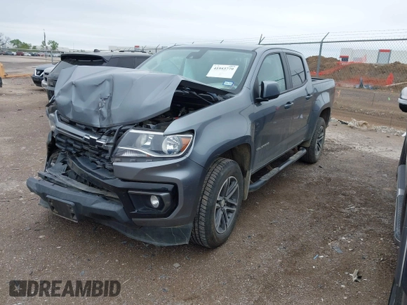 2021 Chevrolet Colorado 2WD LT with VIN 1GCGSCEN3M1134547, listed as a IAAI auction lot 41953779 with 104,028 mi miles and . Bid and sale history available at DreamBid. Image 17.