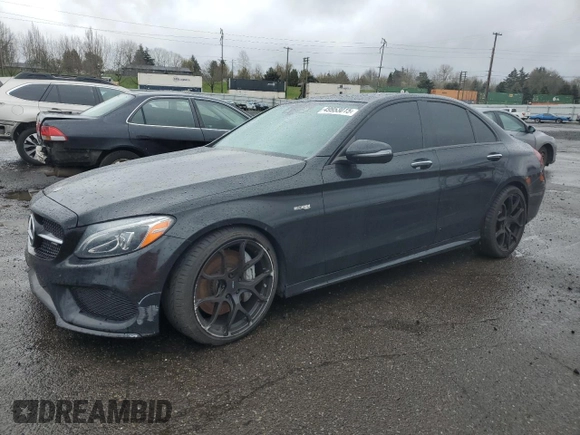 2018 Mercedes-Benz C 43 AMG с VIN 55SWF6EB1JU246594, выставлен на аукционе Copart как лот 49953015 с пробегом Не указан миль и Списание • Salvage title. История ставок и продаж доступна на DreamBid. Изображение 1.