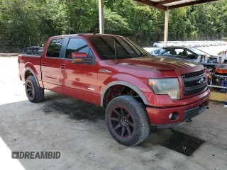 2013 Ford F-150 XL with VIN 1FTFW1ET5DFB66342, listed as a Copart auction lot 63658045 with 195,669 mi miles and Clean title. Bid and sale history available at DreamBid. Image 4.