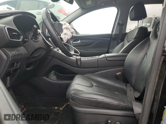2022 Hyundai Santa Fe Hybrid SEL Premium with VIN KM8S3DA11NU029629, listed as a Copart auction lot 75606294 with 44,110 mi miles and Salvage Title. Bid and sale history available at carsss.com. Image 7.