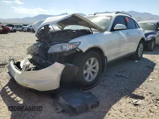 2004 Infiniti FX35 with VIN JNRAS08U24X107554, listed as a Copart auction lot 70528824 with 260,661 mi miles and Salvage Title. Bid and sale history available at carsss.com. Image 2.