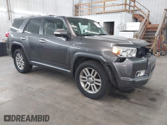 2010 Toyota 4Runner Trail with VIN JTEBU5JR9A5032985, listed as a IAAI auction lot 41835034 with 196,459 mi miles and . Bid and sale history available at DreamBid. Image 1.