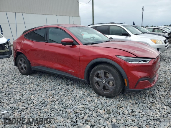 2022 Ford Mustang Mach-E Select with VIN 3FMTK1RM0NMA60749, listed as a Copart auction lot 56559175 with 35,155 mi miles and Salvage title. Bid and sale history available at DreamBid. Image 4.