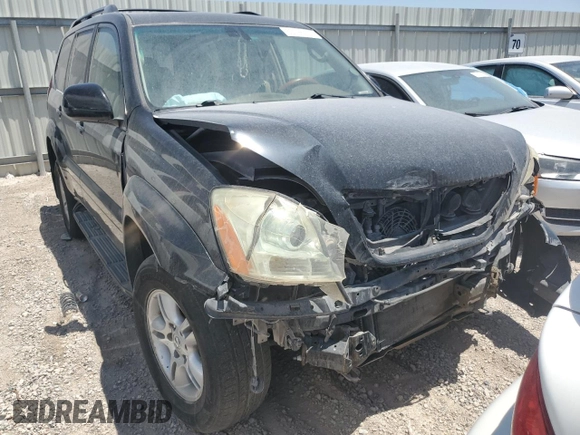 2004 Lexus GX 470 z VIN JTJBT20X140060719, wystawiony jako Copart lot #53196435 z przebiegiem Nie podano mil oraz Nie do naprawy • Non repairable. Historia ofert i sprzedaży dostępna na DreamBid. Obrazek 5.