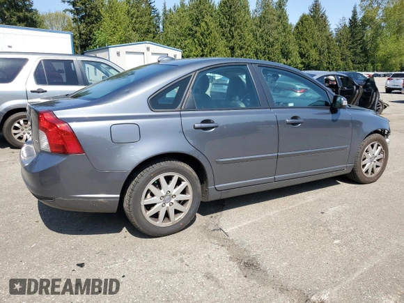 2008 Volvo S40 2.4L with VIN YV1MS390082370200, listed as a Copart auction lot 54405025 with 113,821 mi miles and Salvage Title. Bid and sale history available at carsss.com. Image 3.
