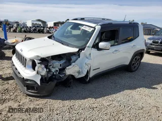 2018 Jeep Renegade Limited z VIN ZACCJADBXJPH38377, wystawiony jako Copart lot #45417755 z przebiegiem 81 189 mil mil oraz Szkoda całkowita • Salvage title. Historia ofert i sprzedaży dostępna na DreamBid. Obrazek 1.