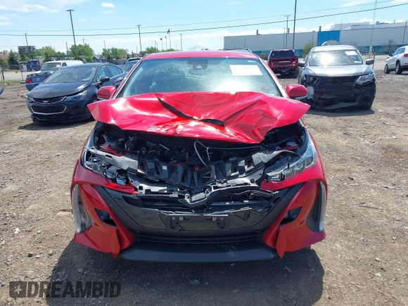 2021 Toyota Prius LE with VIN JTDKAMFP6M3192515, listed as a IAAI auction lot 42302003 with 74,247 mi miles and . Bid and sale history available at DreamBid. Image 12.