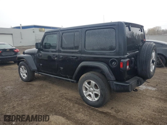 2023 Jeep Wrangler Sport S with VIN 1C4HJXDN4PW506453, listed as a Copart auction lot 51854665 with 40,940 mi miles and Clean title. Bid and sale history available at DreamBid. Image 2.