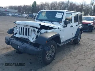 2015 Jeep Wrangler Unlimited Rubicon with VIN 1C4BJWFGXFL507315, listed as a IAAI auction lot 42059720 with 90,189 mi miles and . Bid and sale history available at DreamBid. Image 18.