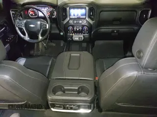2021 Chevrolet Silverado 1500 LTZ with VIN 1GCUYGED8MZ339153, listed as a Copart auction lot 47932015 with 127,270 mi miles and Salvage Title. Bid and sale history available at DreamBid. Image 8.