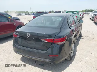 2024 Nissan Sentra S with VIN 3N1AB8BV7RY201065, listed as a IAAI auction lot 42049603 with 25,339 mi miles and . Bid and sale history available at DreamBid. Image 4.