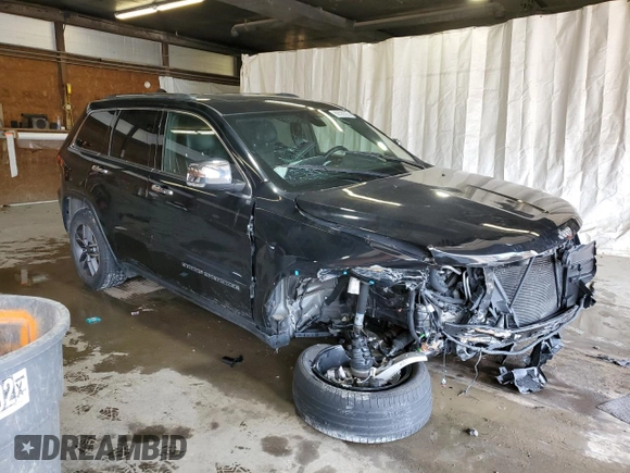 2020 Jeep Grand Cherokee Limited with VIN 1C4RJFBGXLC399505, listed as a Copart auction lot 60528325 with Not provided miles and Salvage title. Bid and sale history available at DreamBid. Image 4.