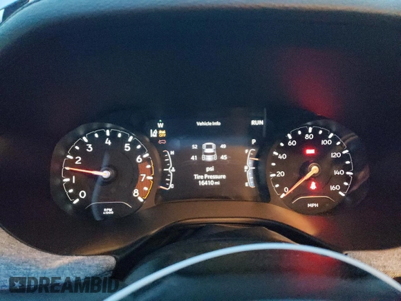 2023 Jeep Compass Latitude with VIN 3C4NJDBN5PT551685, listed as a Copart auction lot 85771934 with 16,410 mi miles and Salvage Title. Bid and sale history available at DreamBid. Image 9.