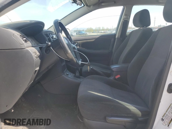 2005 Toyota Corolla CE with VIN 1NXBR32E25Z463861, listed as a Copart auction lot 50050125 with 218,974 mi miles and Salvage Title. Bid and sale history available at DreamBid. Image 7.