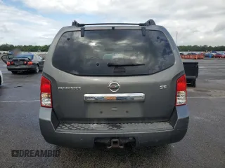 2008 Nissan Pathfinder SE with VIN 5N1AR18B58C634450, listed as a Copart auction lot 64618495 with 160,107 mi miles and Clean title. Bid and sale history available at DreamBid. Image 6.