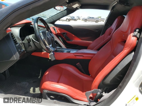 2015 Chevrolet Corvette 3LT with VIN 1G1YF2D75F5122894, listed as a Copart auction lot 53583104 with 64,897 mi miles and Clean Title. Bid and sale history available at carsss.com. Image 7.