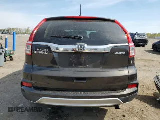 2015 Honda CR-V EX with VIN 2HKRM4H55FH622947, listed as a Copart auction lot 52870635 with 58,403 mi miles and Salvage Title. Bid and sale history available at DreamBid. Image 6.