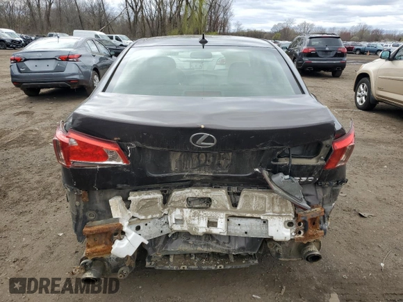 2012 Lexus IS 250 with VIN JTHCF5C21C5054645, listed as a Copart auction lot 51917645 with 286,075 mi miles and Salvage Title. Bid and sale history available at DreamBid. Image 6.