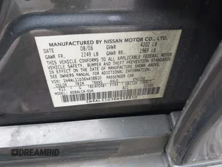 2006 Nissan Altima 2.5 with VIN 1N4AL11D36N438810, listed as a IAAI auction lot 42130583 with 131,742 mi miles and . Bid and sale history available at DreamBid. Image 9.