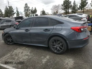 2024 Honda Civic Sedan Sport with VIN 2HGFE2F54RH511229, listed as a Copart auction lot 48750565 with 16,679 mi miles and Salvage Title. Bid and sale history available at carsss.com. Image 2.