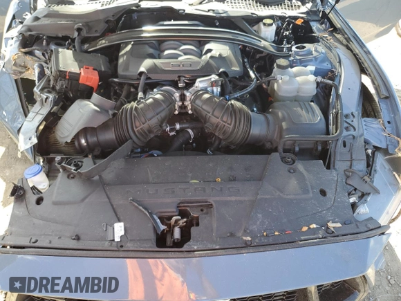 2024 Ford Mustang GT с VIN 1FA6P8CF6R5422414, выставлен на аукционе Copart как лот 50557835 с пробегом 21 462 миль миль и Списание • Salvage title. История ставок и продаж доступна на DreamBid. Изображение 13.
