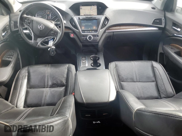2018 Acura MDX Advance with VIN 5J8YD4H83JL026523, listed as a Copart auction lot 84719884 with 42,168 mi miles and Salvage Title. Bid and sale history available at carsss.com. Image 8.