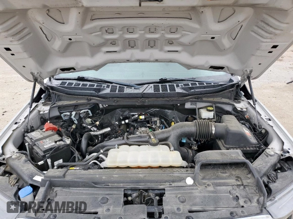2023 Ford F-150 XL with VIN 1FTEW1CP8PKD11810, listed as a Copart auction lot 60453315 with 83,312 mi miles and Salvage title. Bid and sale history available at DreamBid. Image 11.