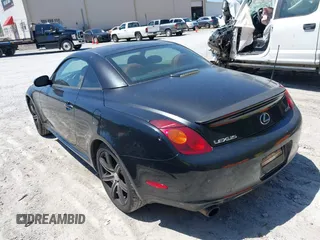 2004 Lexus SC 430 with VIN JTHFN48YX40055542, listed as a IAAI auction lot 41965650 with 204,228 mi miles and . Bid and sale history available at DreamBid. Image 3.
