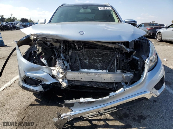 2017 Mercedes-Benz GLC with VIN WDC0G4JB4HF115786, listed as a Copart auction lot 43592495 with 83,687 mi miles and Salvage Title. Bid and sale history available at carsss.com. Image 5.