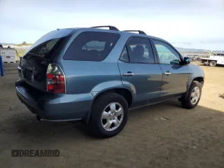 2006 Acura MDX with VIN 2HNYD18226H539379, listed as a Copart auction lot 49671035 with 192,473 mi miles and Salvage Title. Bid and sale history available at carsss.com. Image 3.
