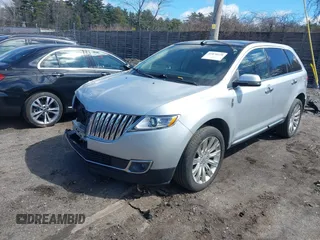 2014 Lincoln MKX with VIN 2LMDJ8JK4EBL10705, listed as a IAAI auction lot 41870228 with 166,527 mi miles and . Bid and sale history available at DreamBid. Image 2.