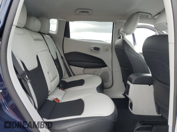 2020 Jeep Compass Latitude with VIN 3C4NJCBB2LT159063, listed as a Copart auction lot 52354065 with 65,547 mi miles and Non Repairable. Bid and sale history available at carsss.com. Image 12.