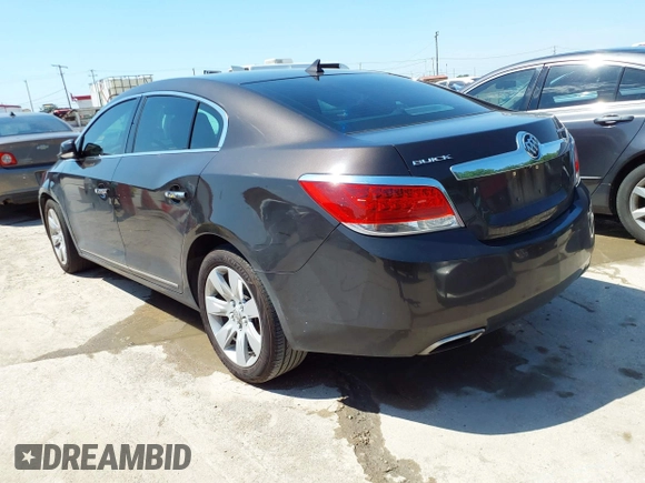 2013 Buick LaCrosse Premium 1 with VIN 1G4GF5E33DF289046, listed as a IAAI auction lot 42261024 with 106,122 mi miles and . Bid and sale history available at DreamBid. Image 3.