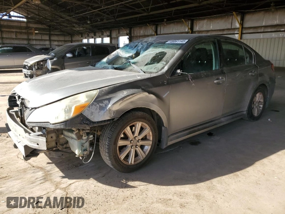 2010 Subaru Legacy Premium All-Weather Anniversary with VIN 4S3BMBC65A3219450, listed as a Copart auction lot 48061145 with 314,339 mi miles and Salvage Title. Bid and sale history available at DreamBid. Image 1.