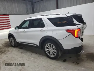 2024 Ford Explorer Limited with VIN 1FMSK7FH1RGA24462, listed as a Copart auction lot 49630855 with 13,995 mi miles and Non Repairable. Bid and sale history available at carsss.com. Image 2.