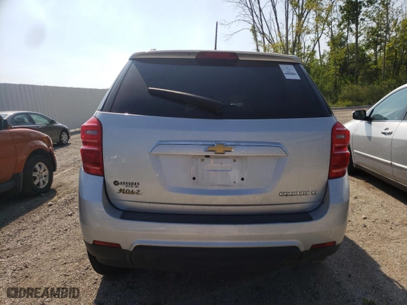 2016 Chevrolet Equinox LT with VIN 2GNALCEK8G1161628, listed as a Copart auction lot 87361164 with 0 mi miles and Non Repairable. Bid and sale history available at carsss.com. Image 6.