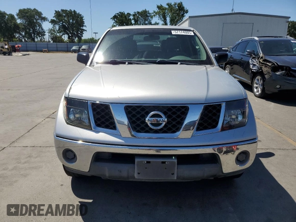 2007 Nissan Frontier SE with VIN 1N6AD07U87C443259, listed as a Copart auction lot 57174005 with 151,480 mi miles and Salvage title. Bid and sale history available at DreamBid. Image 5.